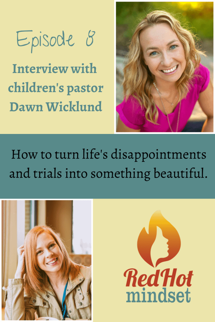 How to turn life's disappointments and trials into something beautiful
