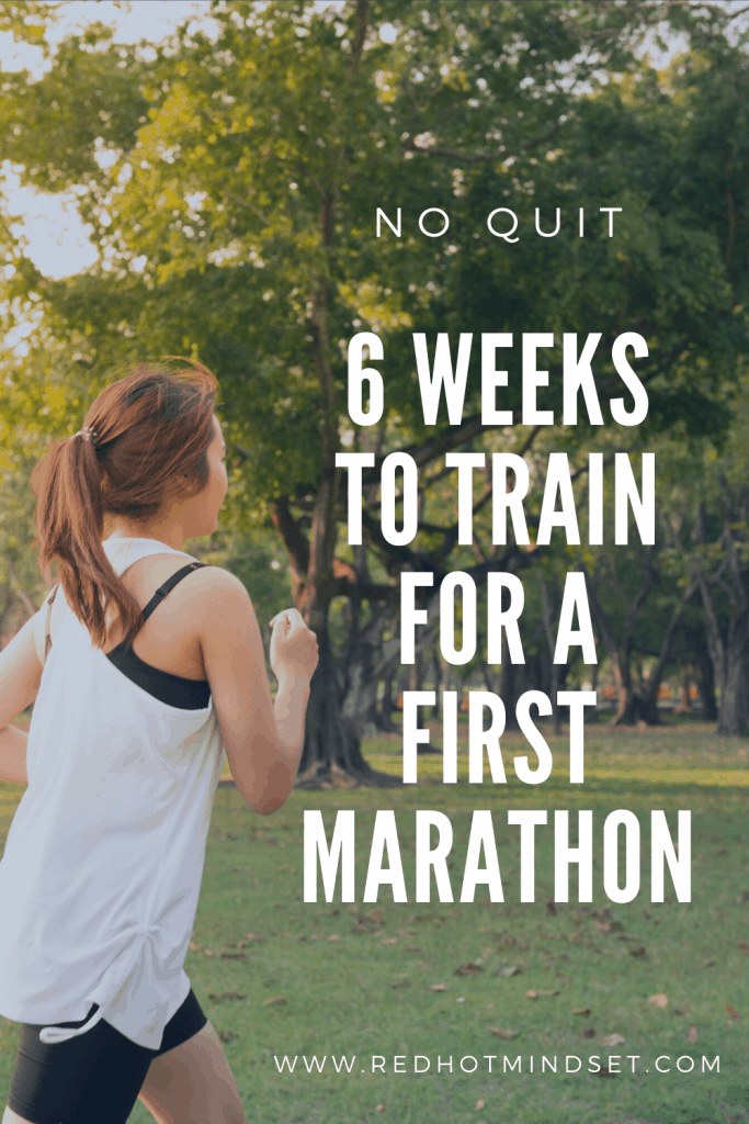 Training for a Marathon in Six Weeks