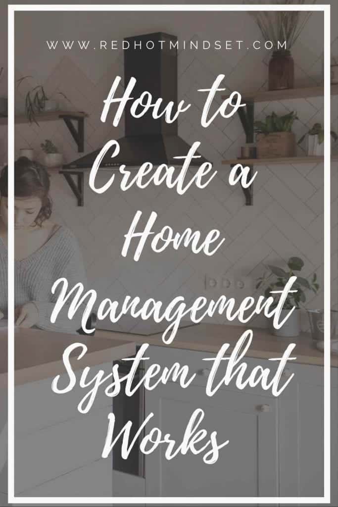 How to Create a Home Management System that Works