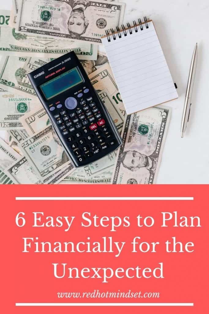 6 Steps to Plan Financially for Unexpected Pinterest