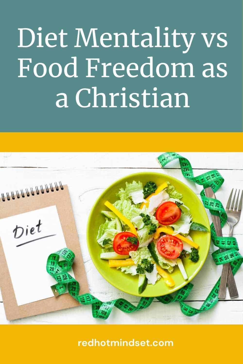 Ep 104 | Diet Mentality vs Food Freedom as a Christian // Finding Your Worth in Jesus