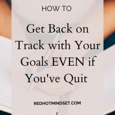 Ep 157 | 3 Simple Steps to Stick to Your Goals and Finish the Year Strong EVEN if You’ve Wanted to Call it Quits