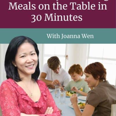 Ep 164 | 3 HUGE Time Savers to Get Healthy Slimming Meals on the Table in 30 Minutes (so you have time for your goals) – Interview with Joanna Wen