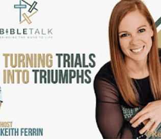 Bible Talk YouTube channel art with Keith Ferrin