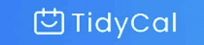 Tidy Calendar logo, a software to help automate your booking appointments