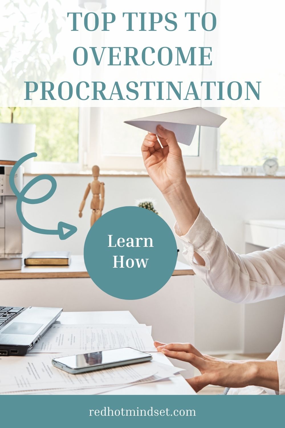 Top tips to overcome procrastination - Pinterest