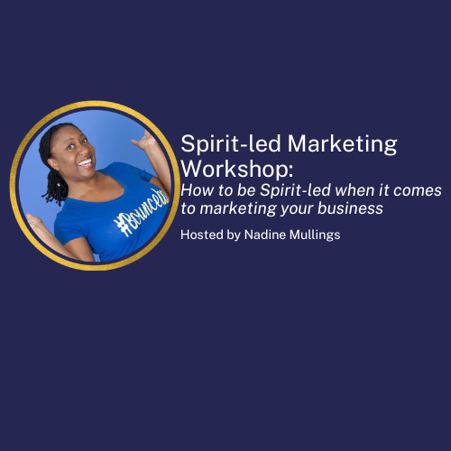 spirit led marketing workshop with nadine mullings for VIP upgrade at the grow your biz without social virtual conference