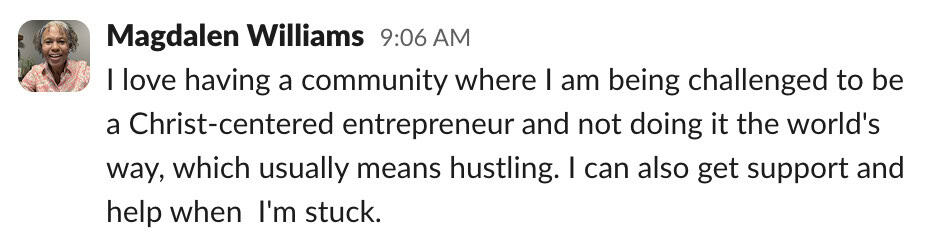 Maggie Williams shares a reason she loves the Red Hot Accountability Club