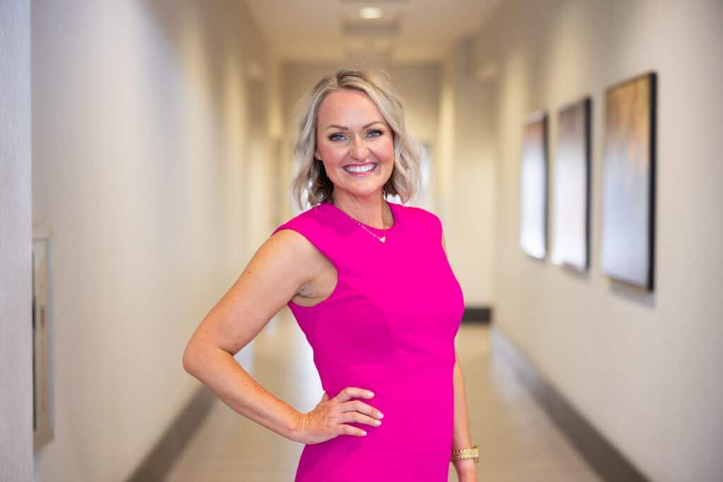 Headshot of marketing coach Lindsay Fletcher