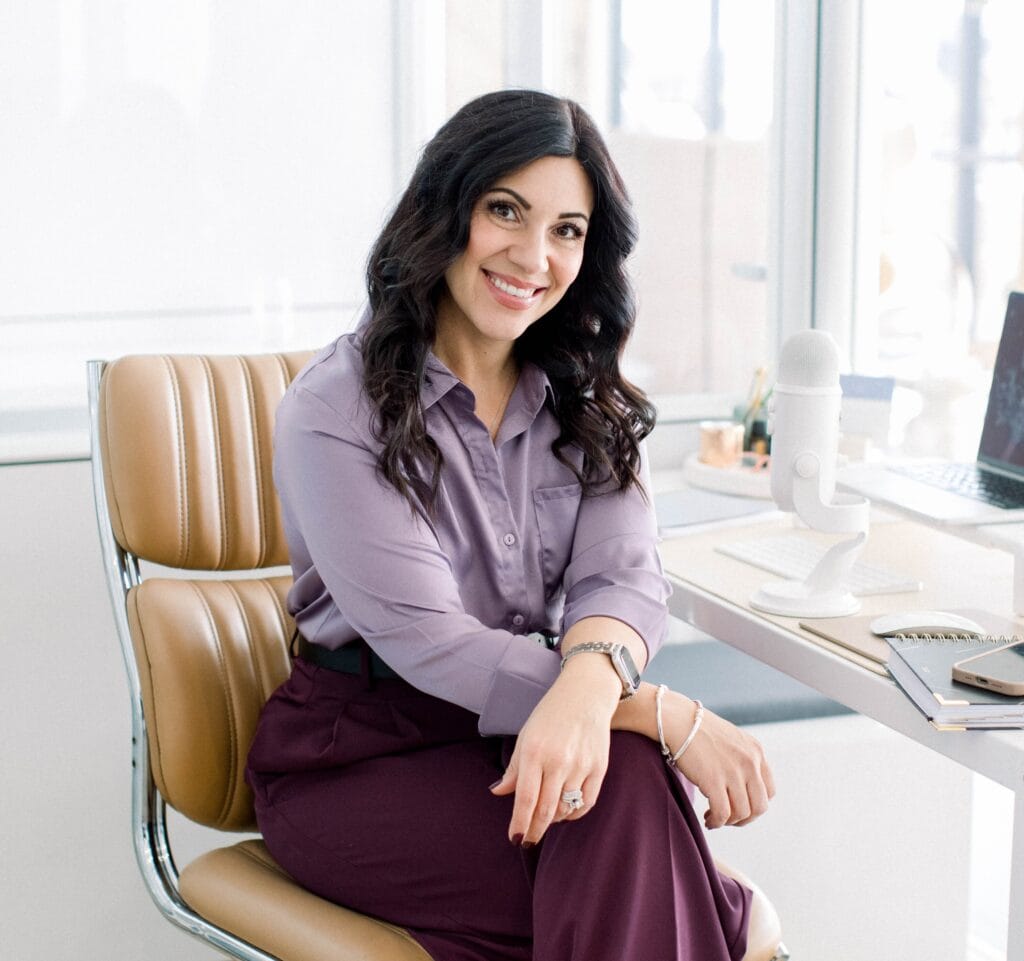 Headshot of christian business coach Stefanie Gass