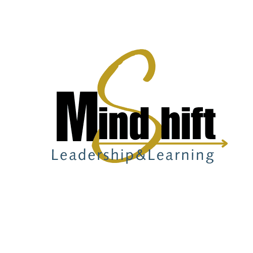 Logo for Dr Leslie Baylis Davis' website and business, Mindshift Leadership