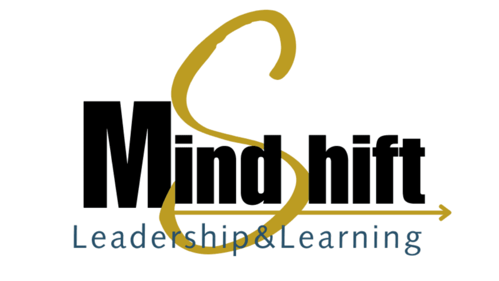 Logo for Dr Leslie Baylis Davis' website and business, Mindshift Leadership