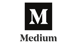 Logo of medium magazine in the as seen in section on the registration page for GBWS